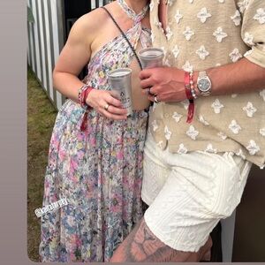 Rococo Sand Multicolor Dress